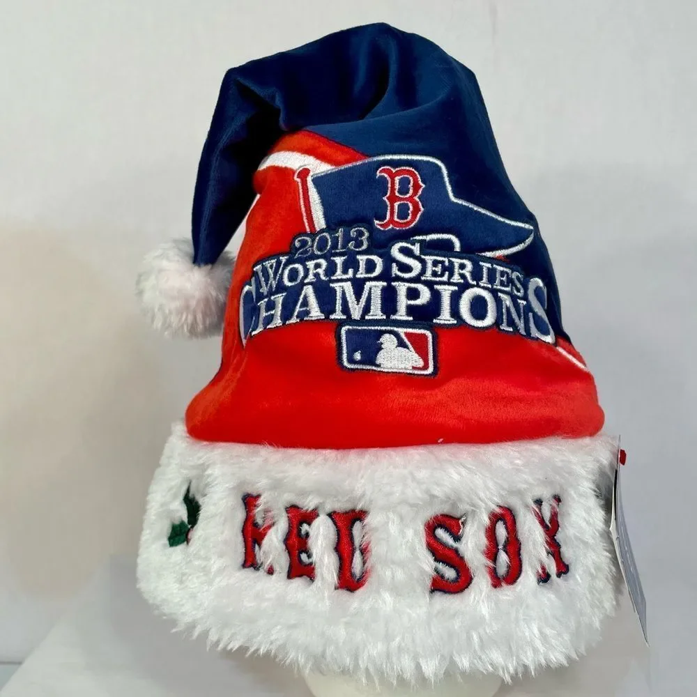 Red Sox World Series Champions Santa Hat